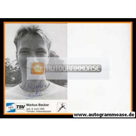 Autogramm Handball | TSV Bayer Dormagen | 1990er SW | Markus BECKER