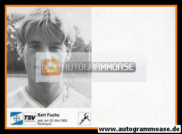 Autogramm Handball | TSV Bayer Dormagen | 1990er SW | Bert FUCHS