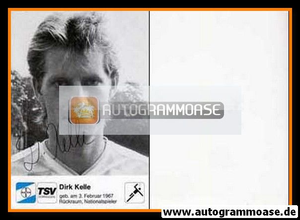 Autogramm Handball | TSV Bayer Dormagen | 1990er SW | Dirk KELLE