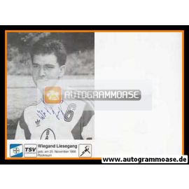 Autogramm Handball | TSV Bayer Dormagen | 1990er SW | Wiegand LIESEGANG