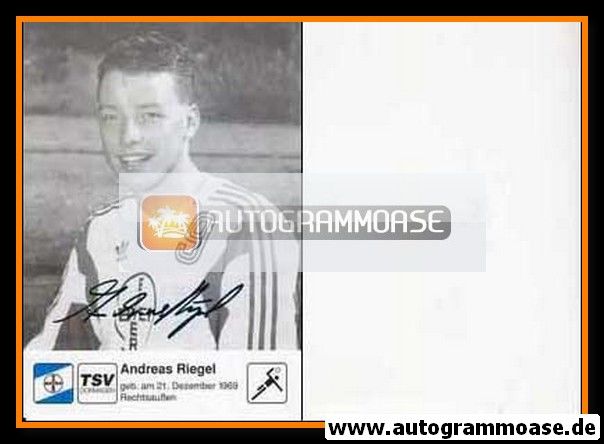 Autogramm Handball | TSV Bayer Dormagen | 1990er SW | Andreas RIEGEL