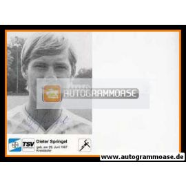 Autogramm Handball | TSV Bayer Dormagen | 1990er SW | Dieter SPRINGEL