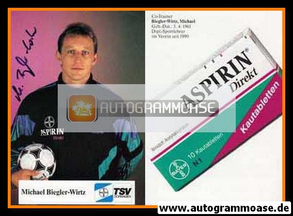 Autogramm Handball | TSV Bayer Dormagen | 1992 | Michael BIEGLER-WIRTZ