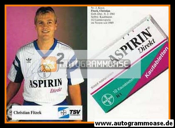Autogramm Handball | TSV Bayer Dormagen | 1992 | Christian FITZEK