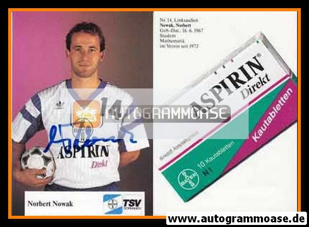 Autogramm Handball | TSV Bayer Dormagen | 1992 | Norbert NOWAK