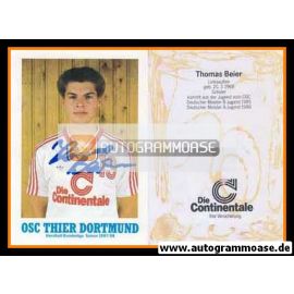 Autogramm Handball | OSC Thier Dortmund | 1987 | Thomas BEIER