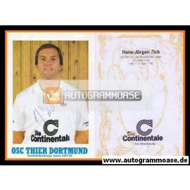 Autogramm Handball | OSC Thier Dortmund | 1987 | Hans-Jürgen ZICK