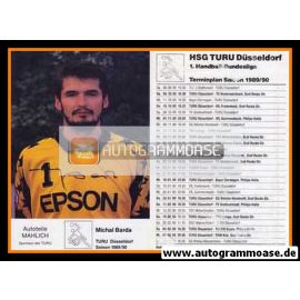 Autogramm Handball | HSG TURU Düsseldorf | 1989 | Michal BARDA