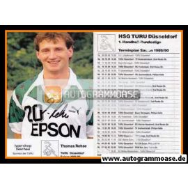 Autogramm Handball | HSG TURU Düsseldorf | 1989 | Thomas REHSE