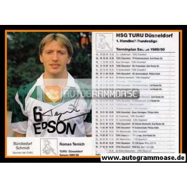 Autogramm Handball | HSG TURU Düsseldorf | 1989 | Roman TEMICH