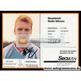 Autogramm Handball | HSG TURU Düsseldorf | 1992 | Hedin GILSSON
