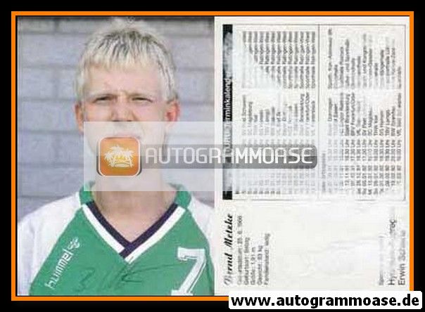 Autogramm Handball | HSG TURU Düsseldorf | 1991 | Bernd METZKE