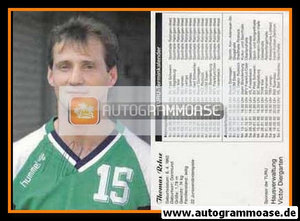 Autogramm Handball | HSG TURU Düsseldorf | 1991 | Thomas REHSE