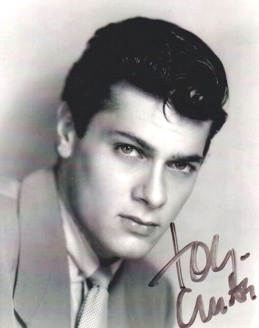 Autogramm Film (USA) | Tony CURTIS | 1950er Foto (Portrait SW)