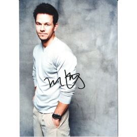 Autogramm Film (USA) | Mark WAHLBERG | 2007 Foto (Portrait Color XM)