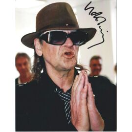 Autogramm Rock | Udo LINDENBERG | 2008 Foto (Portrait Color XM) Crew Rockt