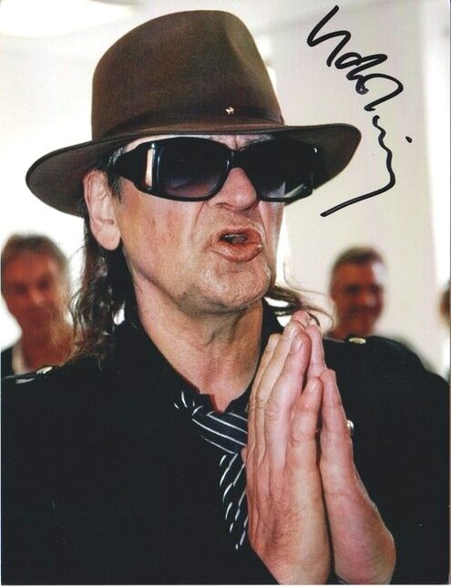 Autogramm Rock | Udo LINDENBERG | 2008 Foto (Portrait Color XM) Crew Rockt