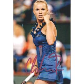 Autogramm Tennis (DK) | Caroline WOZNIACKI | 2010er Foto (Jubelszene Color XM)