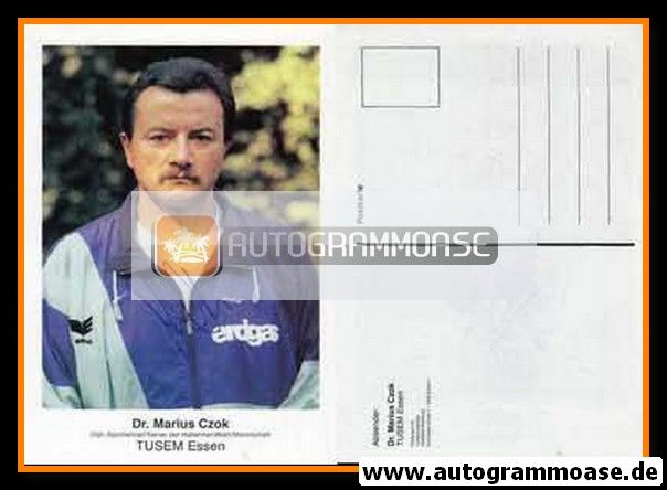 Autogramm Handball | TUSEM Essen | 1990er EMS | Dr. Marius CZOK