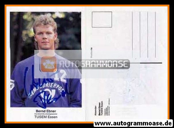Autogramm Handball | TUSEM Essen | 1990er EMS | Bernd EBNER
