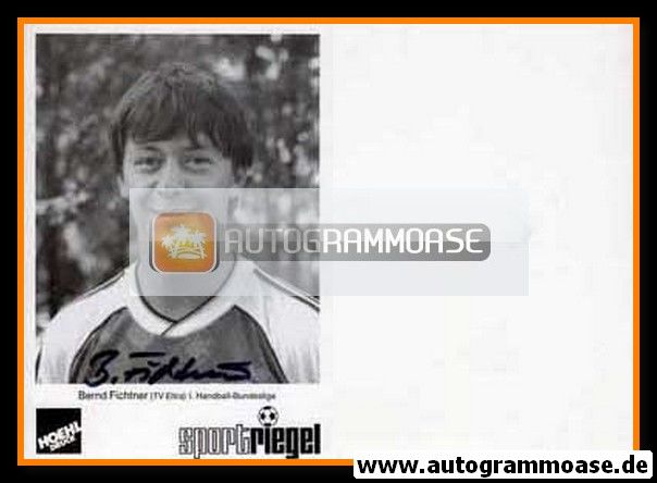Autogramm Handball | TV Eitra | 1991 | Bernd FICHTNER