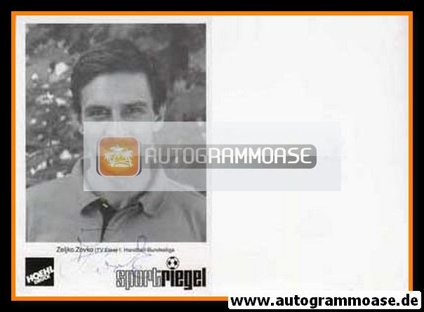 Autogramm Handball | TV Eitra | 1991 | Zeljko ZOVKO