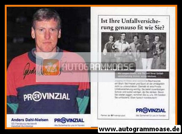 Autogramm Handball | SG Flensburg-Handewitt | 1993 | Anders DAHL-NIELSEN