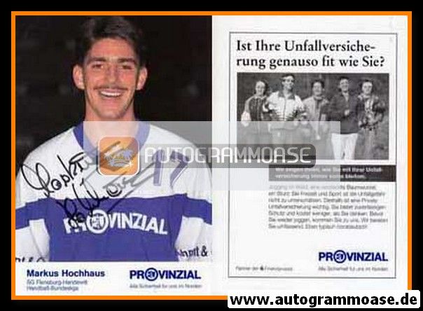 Autogramm Handball | SG Flensburg-Handewitt | 1993 | Markus HOCHHAUS