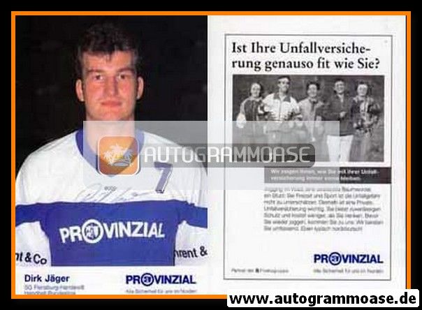 Autogramm Handball | SG Flensburg-Handewitt | 1993 | Dirk JÄGER