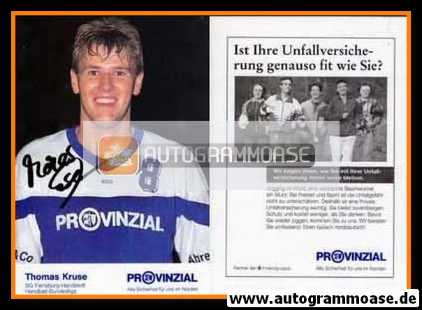 Autogramm Handball | SG Flensburg-Handewitt | 1993 | Thomas KRUSE