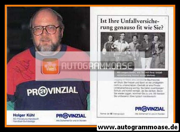 Autogramm Handball | SG Flensburg-Handewitt | 1993 | Holger KÜHL