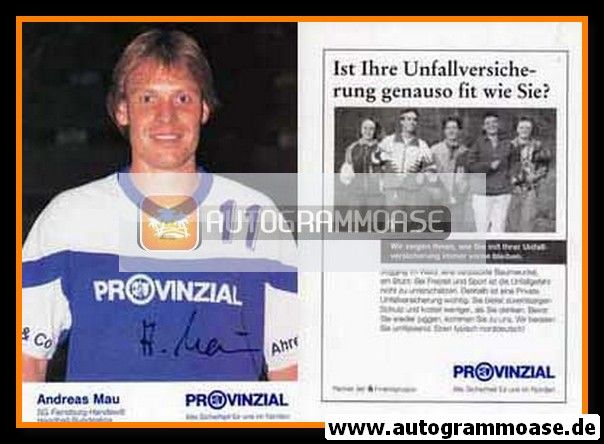 Autogramm Handball | SG Flensburg-Handewitt | 1993 | Andreas MAU
