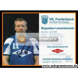 Autogramm Handball | VfL Fredenbeck | 1991 | Boguslaw LEWANDOWSKI