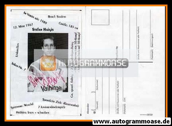 Autogramm Handball | Frisch Auf! Göppingen | 1993 | Stefan HAIGIS