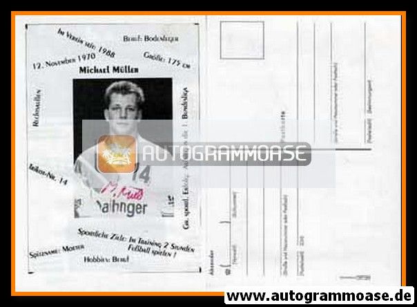 Autogramm Handball | Frisch Auf! Göppingen | 1993 | Michael MÜLLER