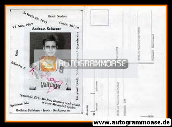 Autogramm Handball | Frisch Auf! Göppingen | 1993 | Andreas SCHWARZ