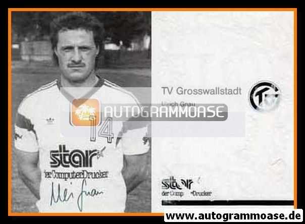 Autogramm Handball | TV Grosswallstadt | 1989 | Ulrich GNAU