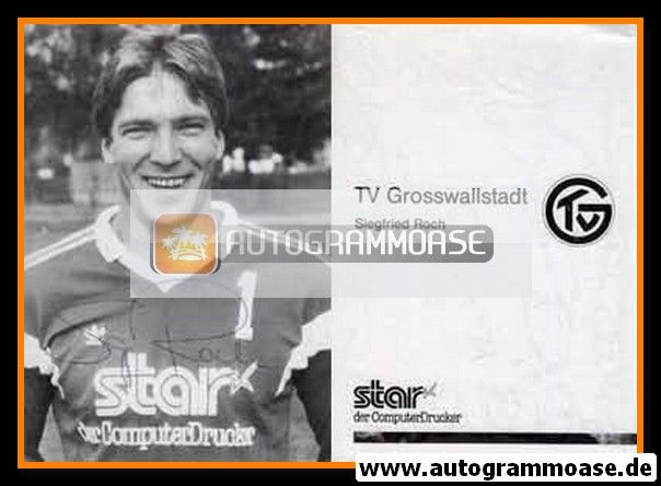 Autogramm Handball | TV Grosswallstadt | 1989 | Siegfried ROCH