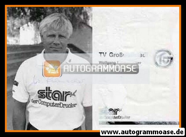 Autogramm Handball | TV Grosswallstadt | 1990 | Wolfgang LAKENMACHER