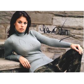 Autogramm Film (USA) | Lana WOOD | 1980er Foto (Portrait Color XM) SEXY