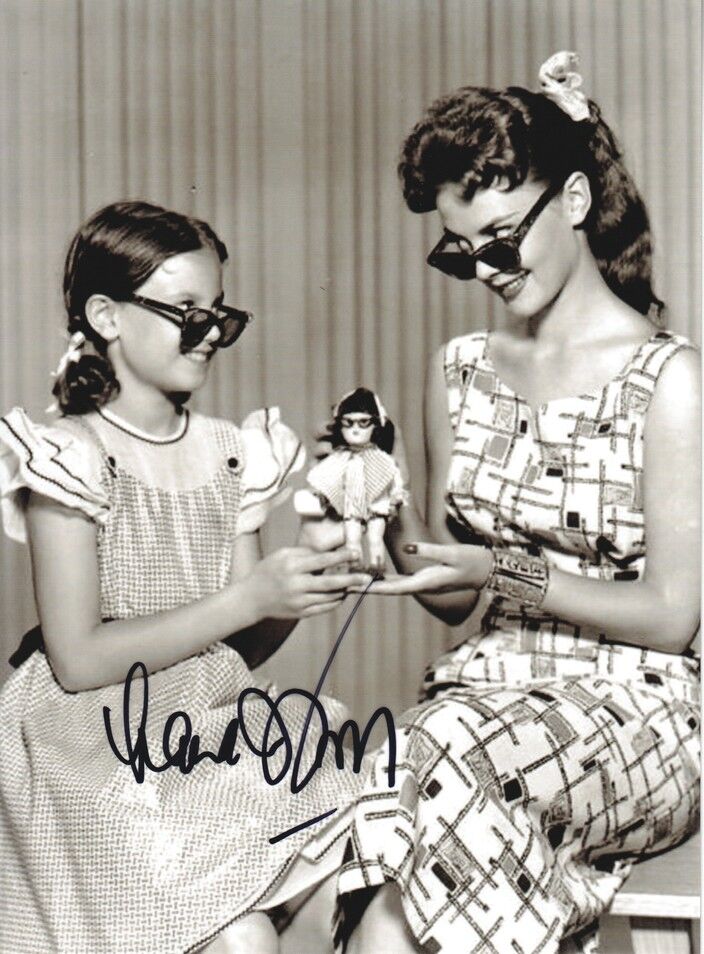 Autogramm Film (USA) | Lana WOOD | 1956 Foto (Portrait SW XM mit Natalie) Doll KINDERSTAR