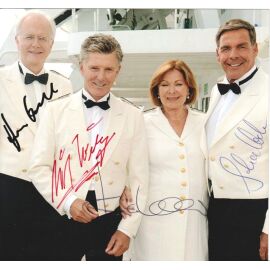 Autogramme TV | ZDF | TRAUMSCHIFF CAST | 2016 Foto (Portrait Color XM) + 4 AG