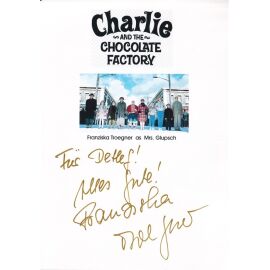 Autogramm Film | Franziska TROEGNER | 2005 (Gruppenbild Color XM) "Charlie Chocolate Factory"