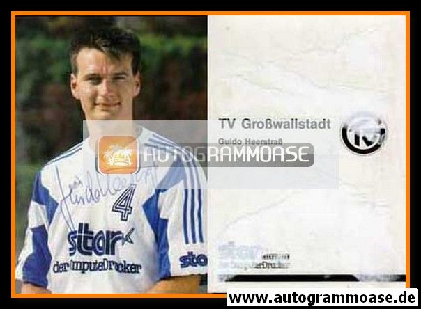 Autogramm Handball | TV Grosswallstadt | 1991 | Guido HEERSTRASS