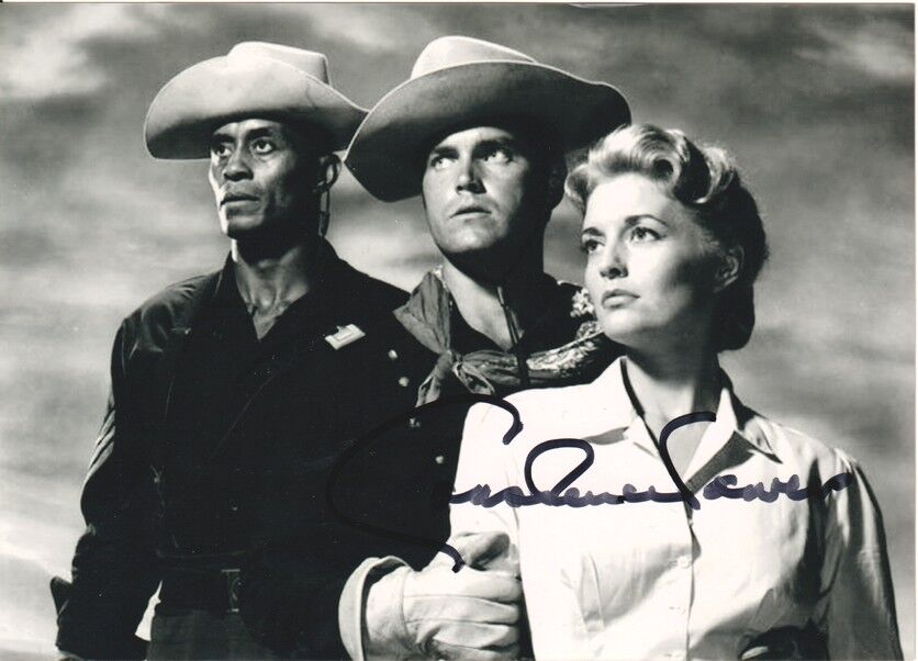 Autogramm Film (USA) | Constance TOWERS | 1960 Foto (Portrait SW XM) "Sergeant Ruthless"