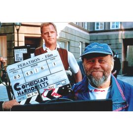 Autogramm Film (Regie) | Joseph VILSMAIER | 1997 Foto (Portrait Color XM) "Comedian Harmonists"