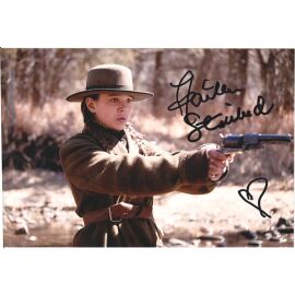 Autogramm Film / Pop (USA) | Hailee STEINFELD | 2010 Foto (Portrait Color XM) "True Grit" 2