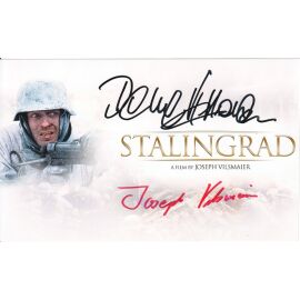 Autogramm Film (Regie) | Joseph VILSMAIER | 1993 Foto (Collage Color XM) "Stalingrad"