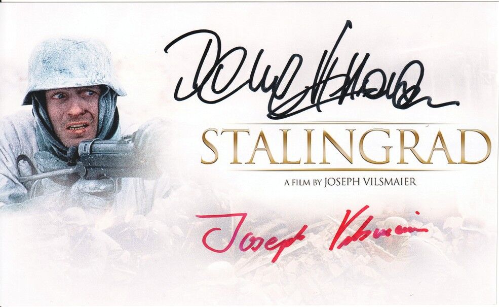 Autogramm Film (Regie) | Joseph VILSMAIER | 1993 Foto (Collage Color XM) "Stalingrad"