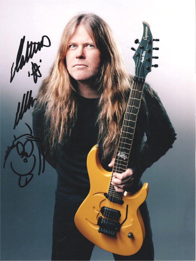 Autogramm Rock (SWE) | Mattias EKLUNDH | 2000er Foto (Portrait Color XL)
